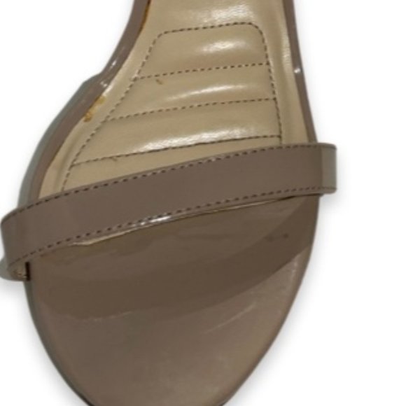 Anne Michelle Women's Nude High Heel Ankle Strap Open Toe Size 10 - Picture 7 of 13